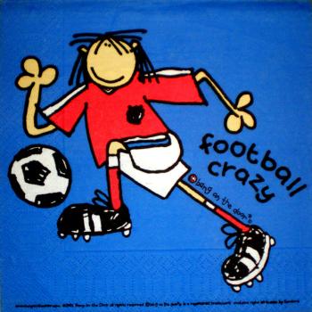 030 Sport: Fußball - 3-lagig - bang on the door - 2002